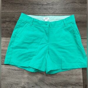 Crown & Ivy Vibrant Teal Women's Caroline Shorts (2)